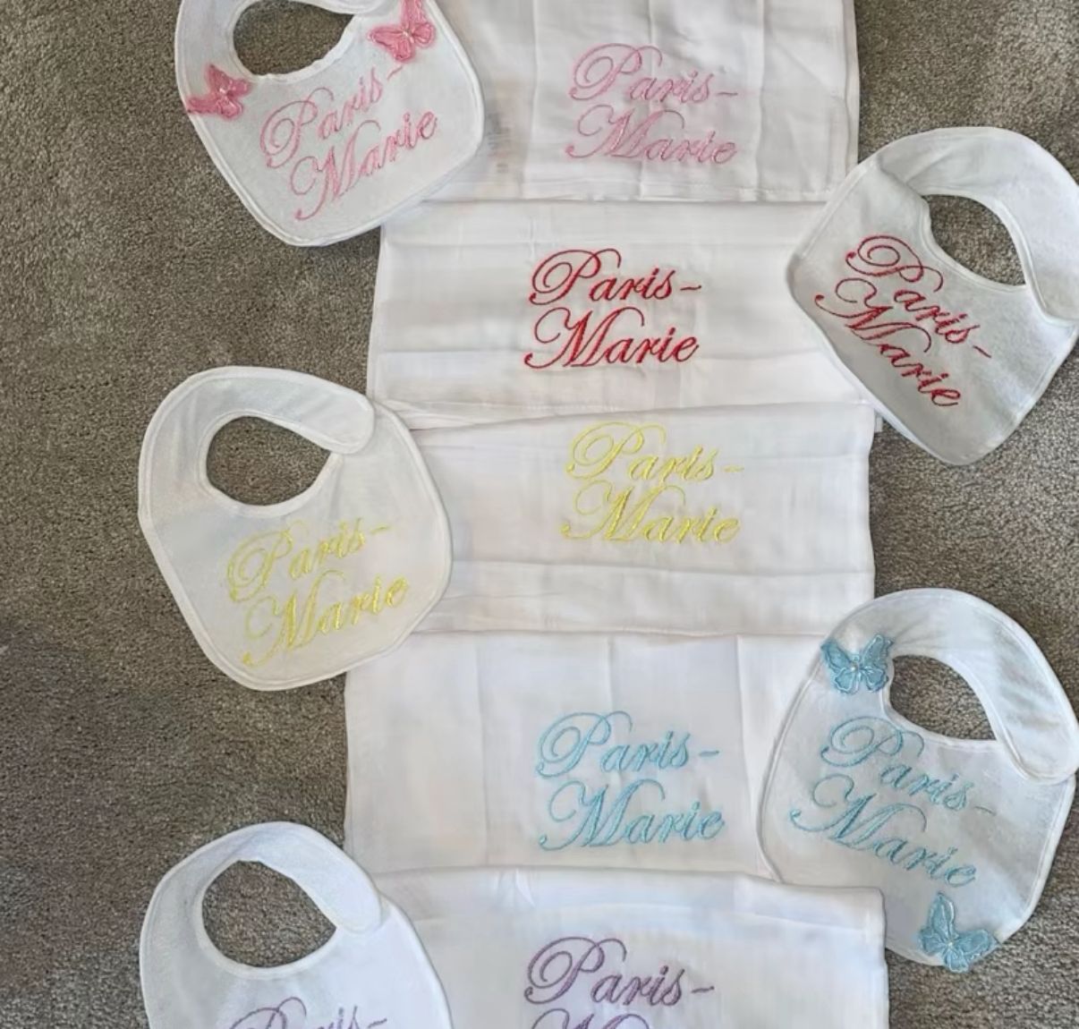 10 Piece Personalised Set - Girls